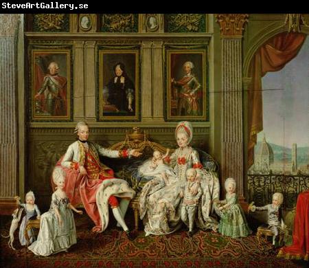 unknow artist Grobherzog Leopold mit seiner Familie